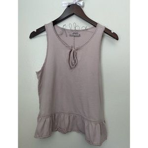 Abercrombie & Fitch peplum tank